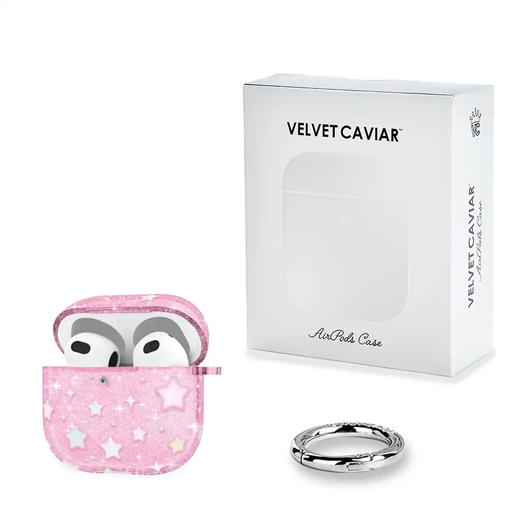 Falling Star Glitter AirPod Case