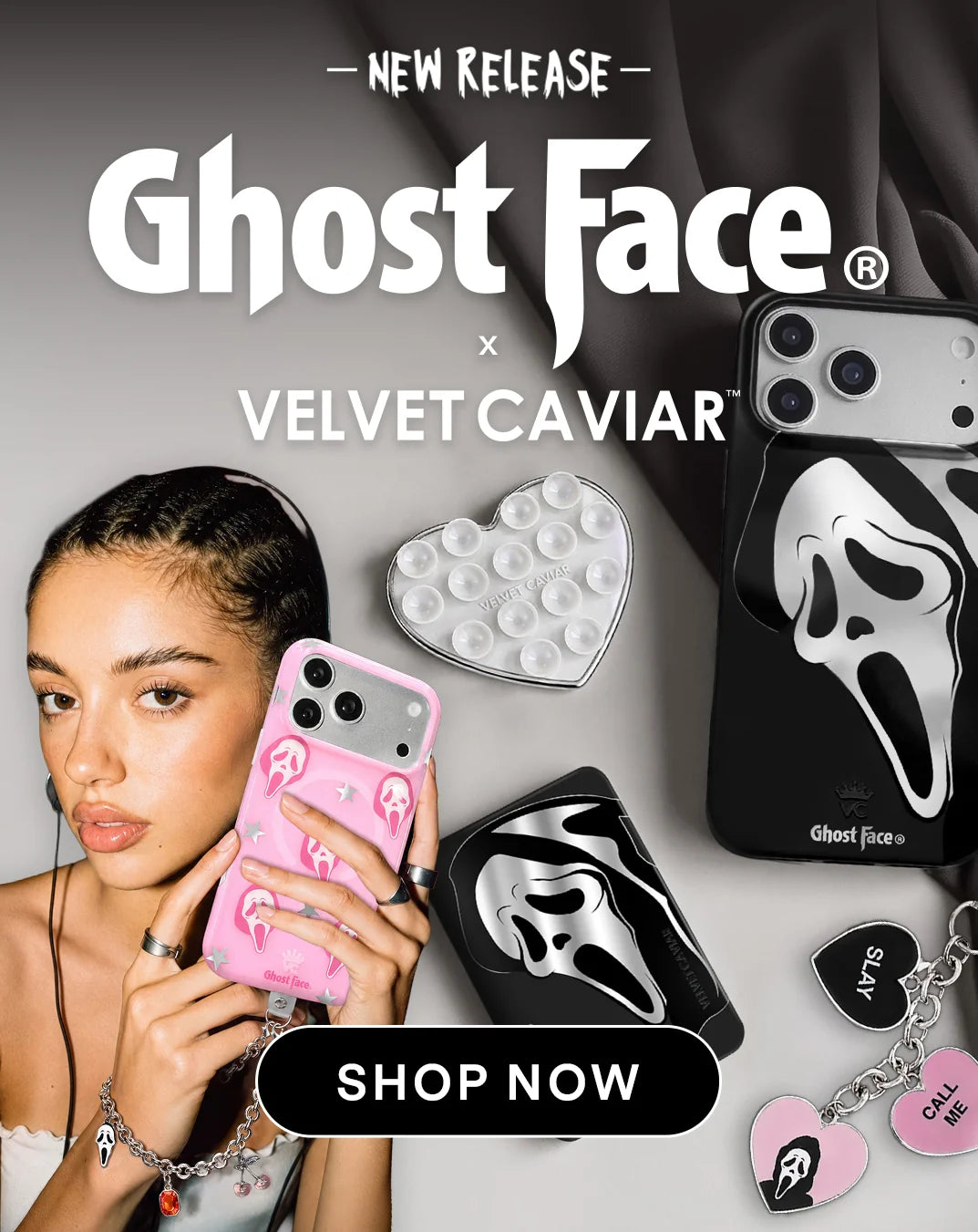Ghostface campaign banner