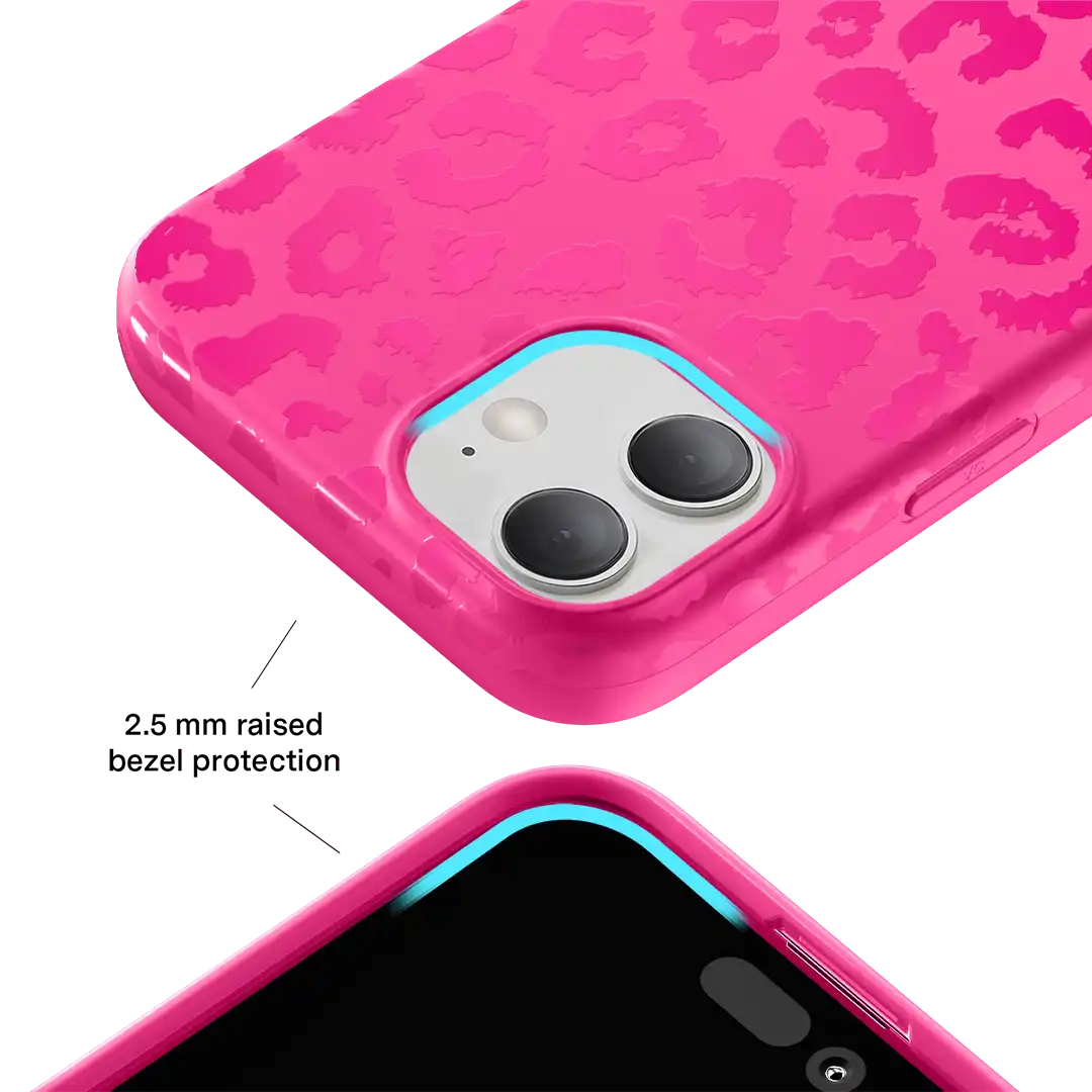 Even Hotter Pink Leopard iPhone Case