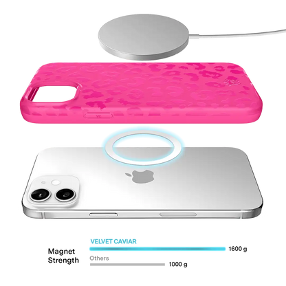 Even Hotter Pink Leopard iPhone Case