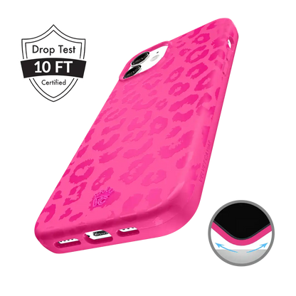 Even Hotter Pink Leopard iPhone Case