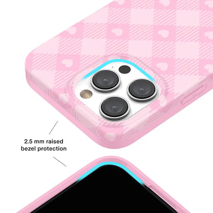 Dolly Pink Gingham iPhone Case