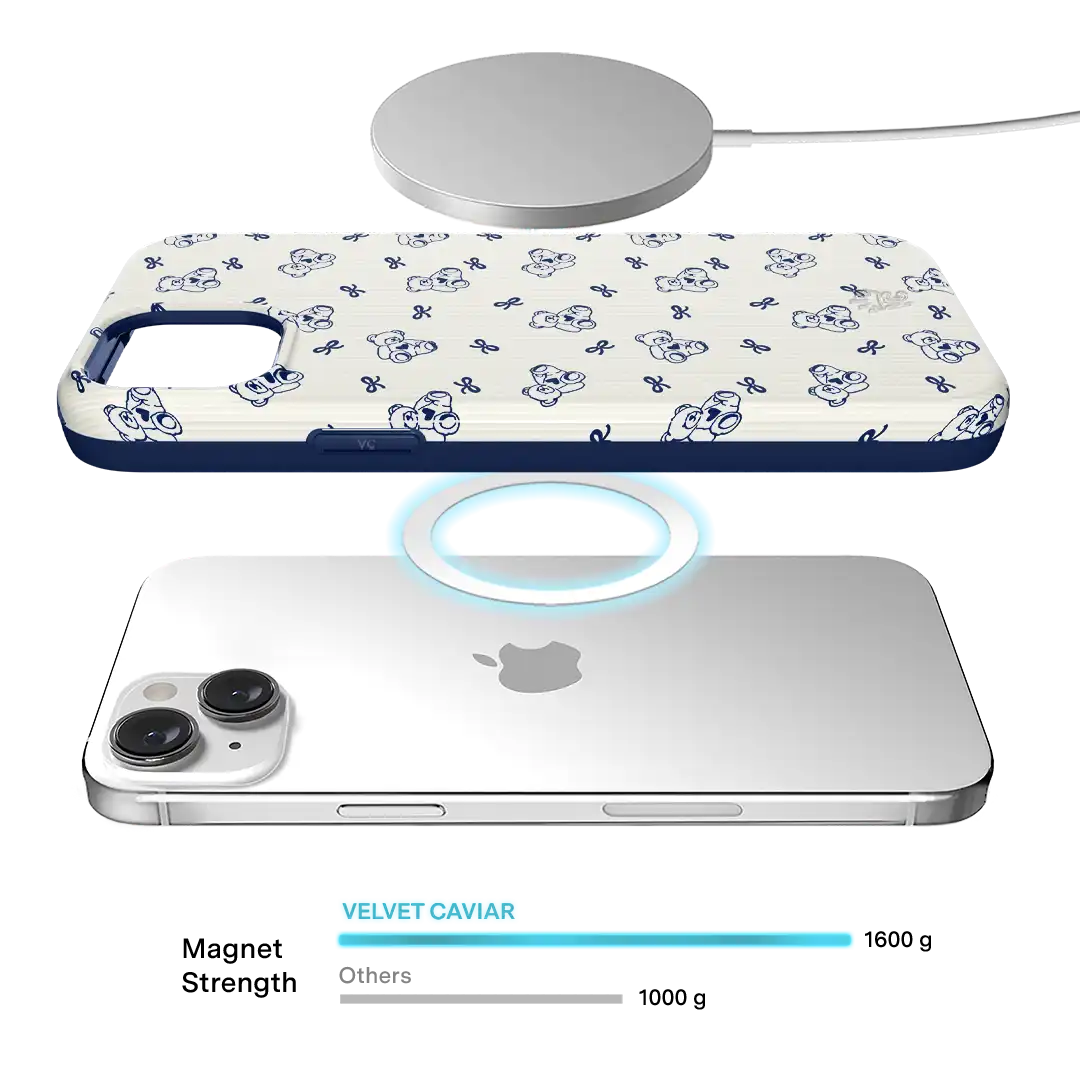 Preppy Teddy iPhone Case