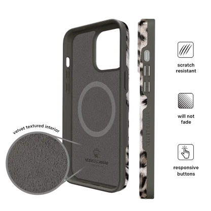 Arctic Leopard iPhone Case