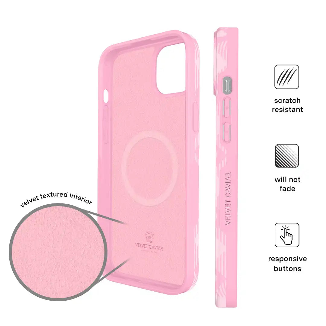 Dolly Pink Gingham iPhone Case