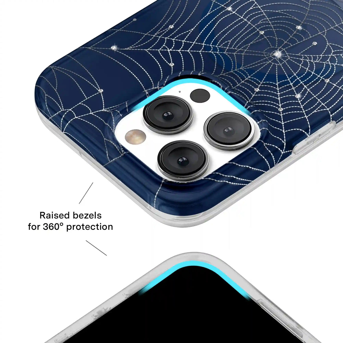 Widow’s Web Crystal iPhone Case