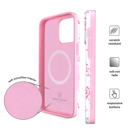 French Rose Floral iPhone Case