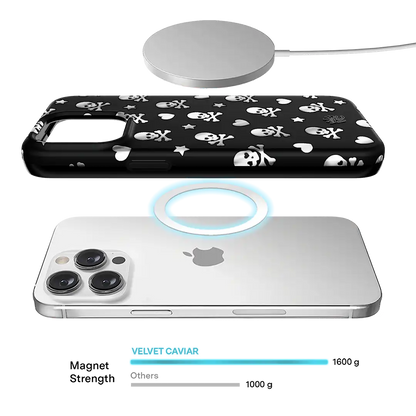 Chrome Skulls iPhone Case