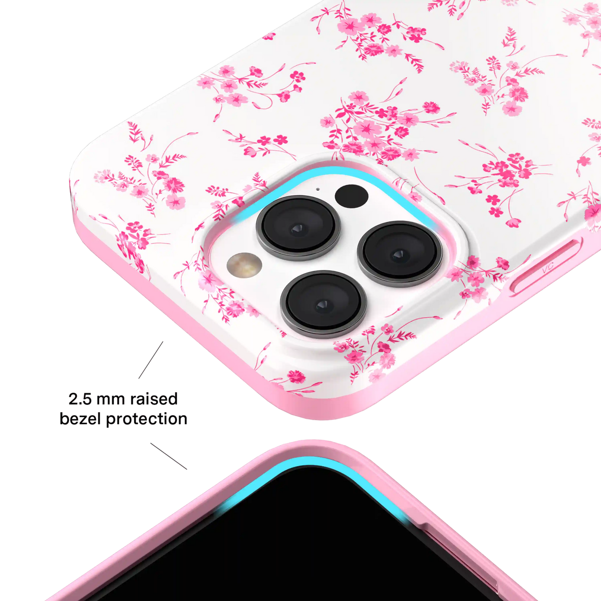 French Rose Floral iPhone Case