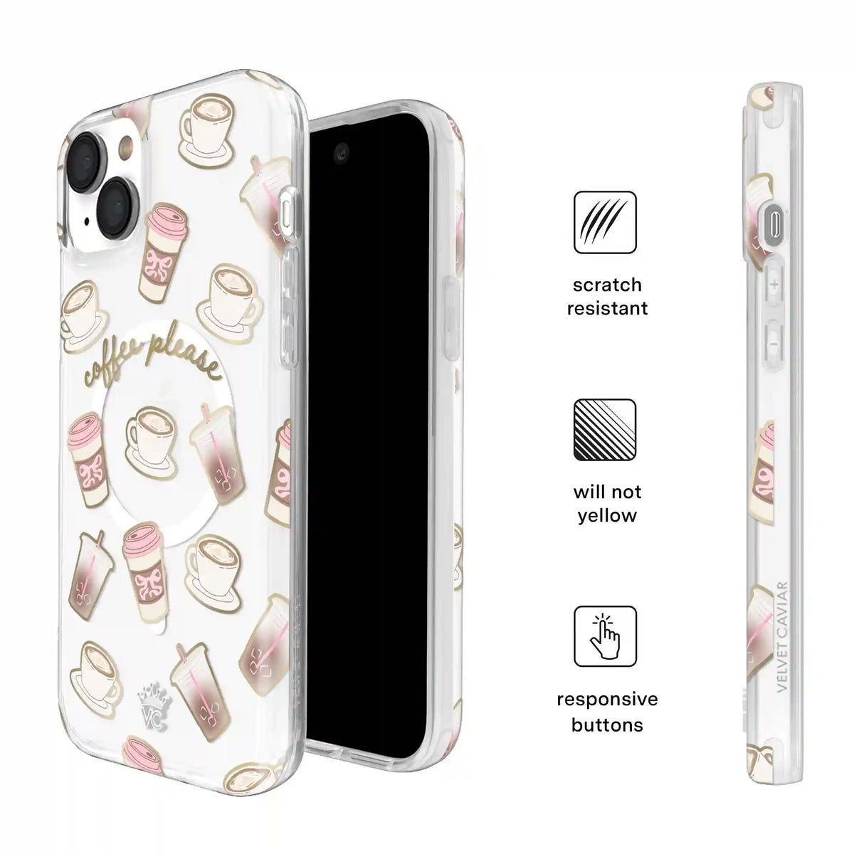 Coffee Please iPhone Case