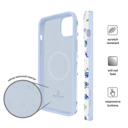 Blueberry Baby iPhone Case