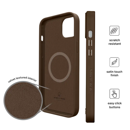 Espresso Brown iPhone Case