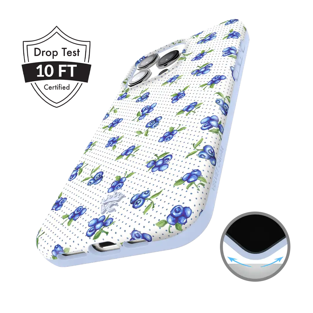 Blueberry Baby iPhone Case