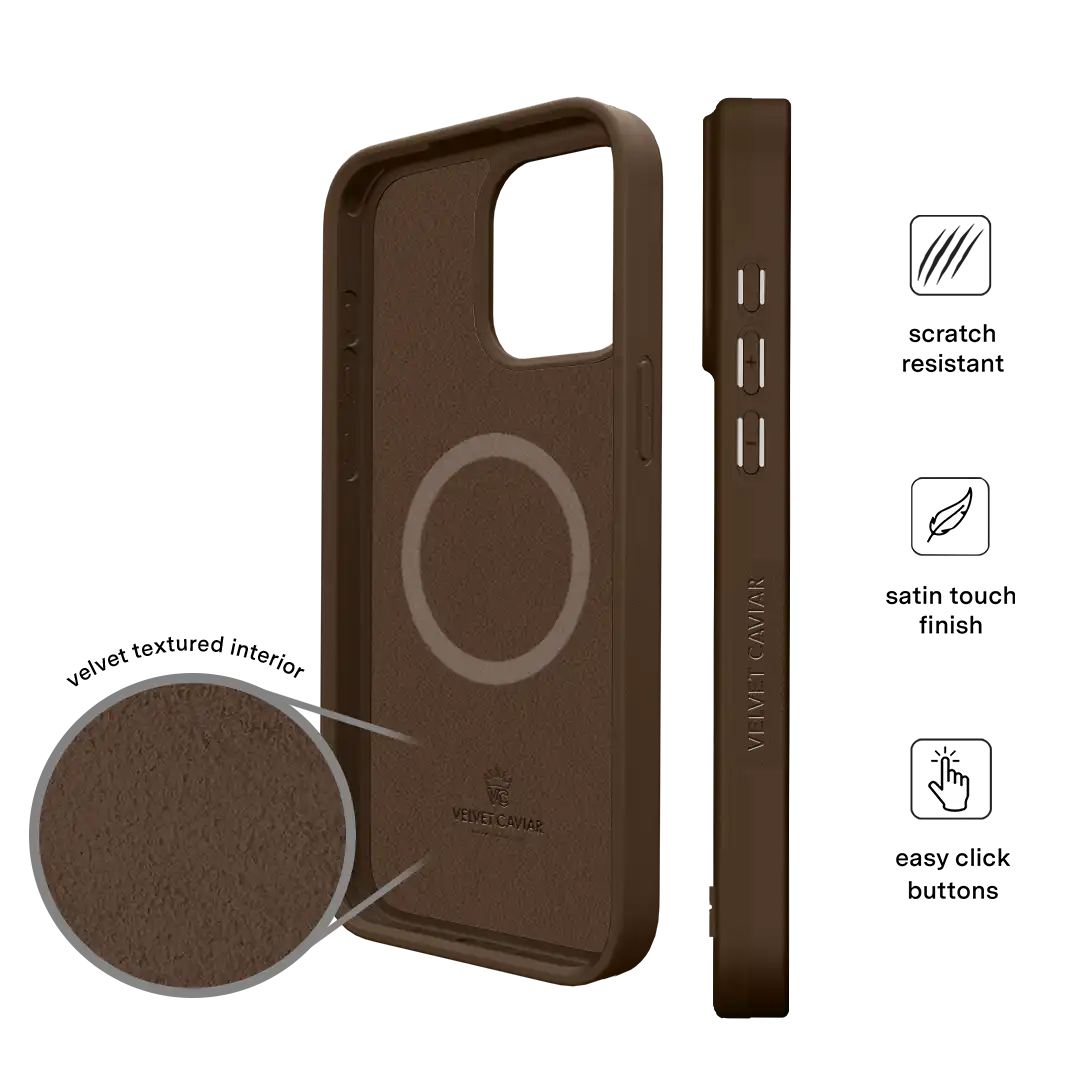 Espresso Brown iPhone Case