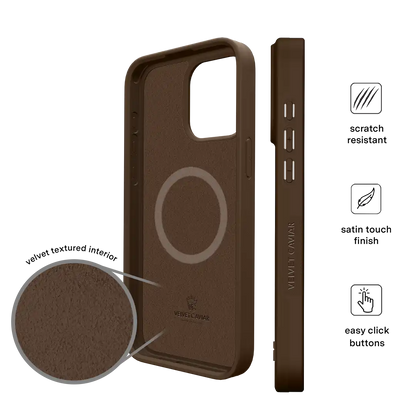 Espresso Brown iPhone Case