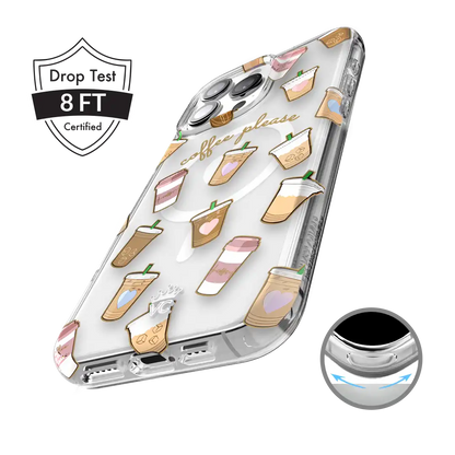 Coffee First iPhone Case
