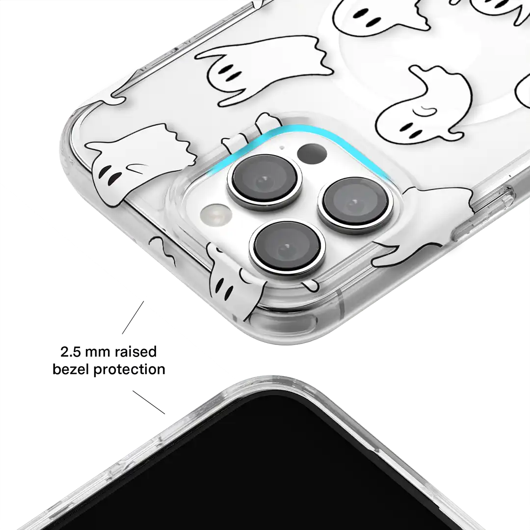 Ghosted Clear iPhone Case