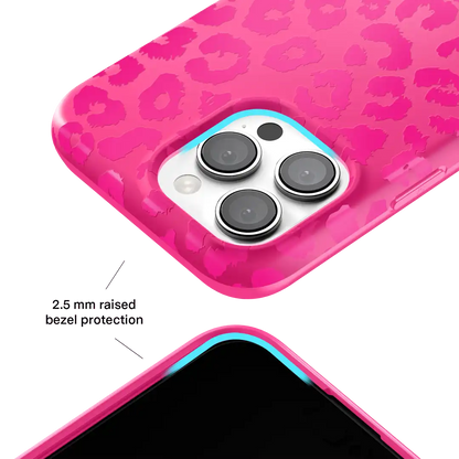 Even Hotter Pink Leopard iPhone Case