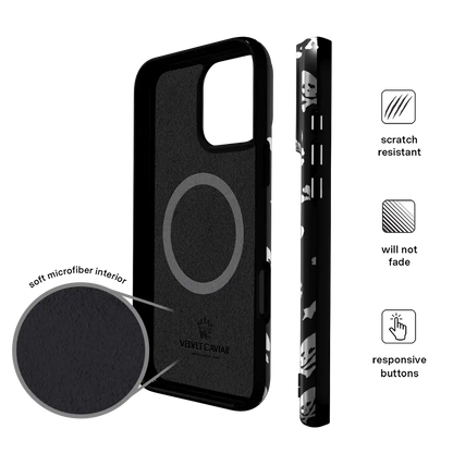 Chrome Skulls iPhone Case
