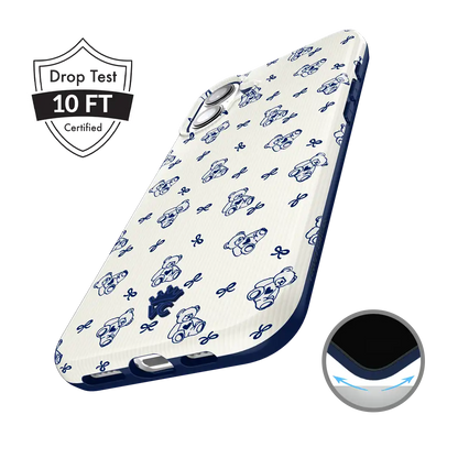 Preppy Teddy iPhone Case