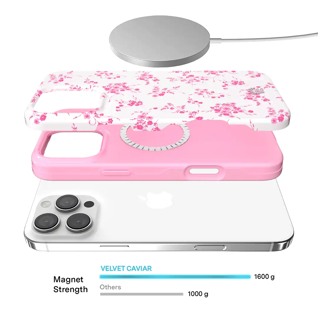 French Rose Floral iPhone Case