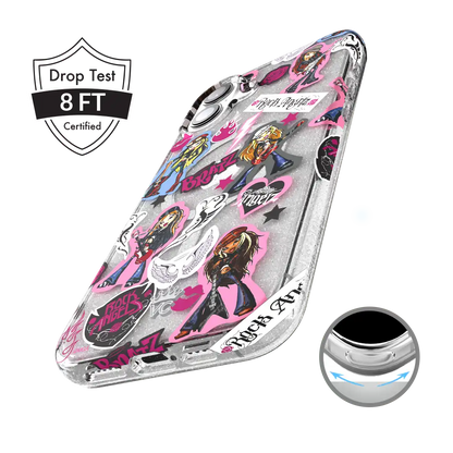 Bratz Rock Angelz Glitter iPhone Case