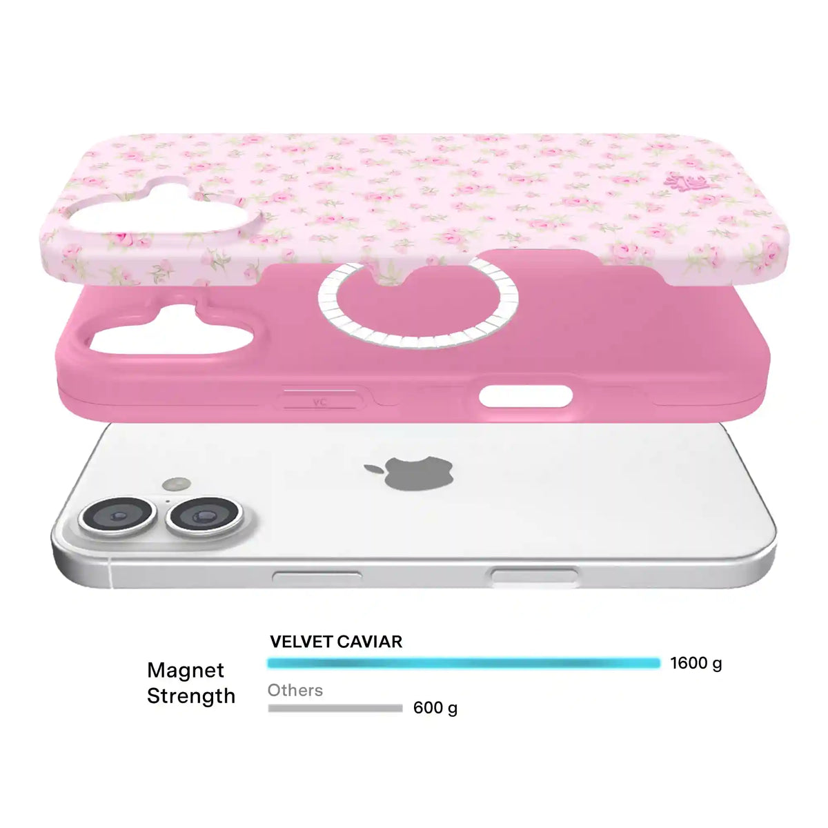 Dainty Pink Floral iPhone Case