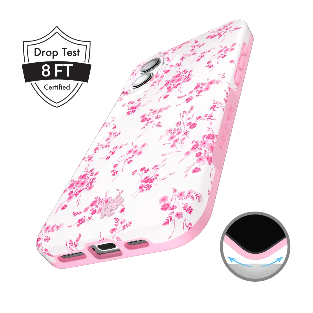 French Rose Floral iPhone Case