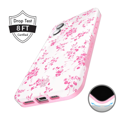 French Rose Floral iPhone Case