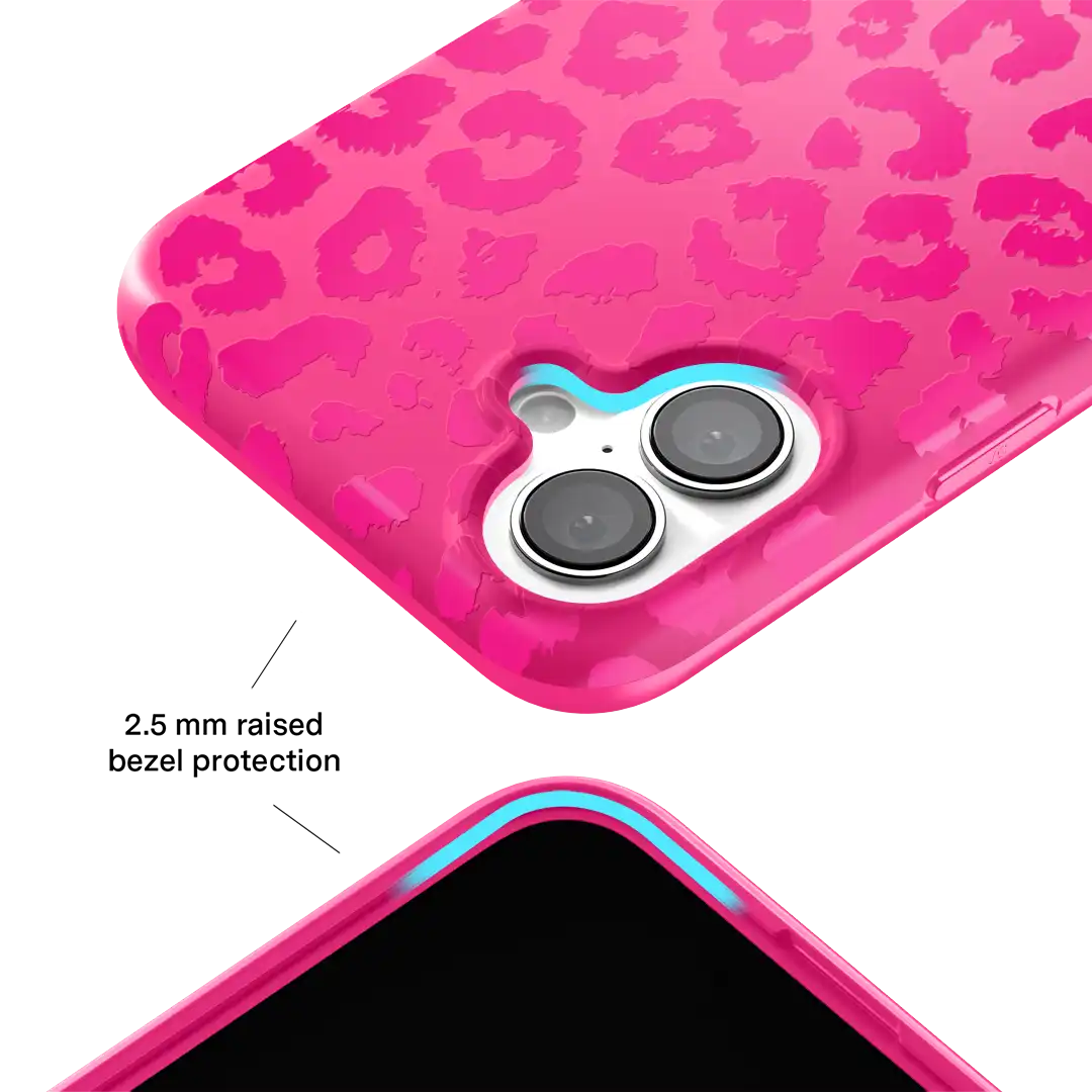 Even Hotter Pink Leopard iPhone Case