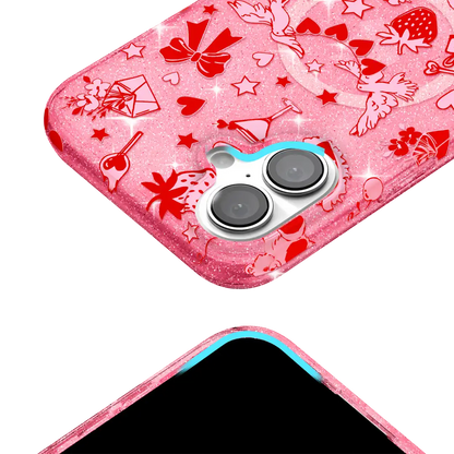 Be Mine Glitter iPhone Case