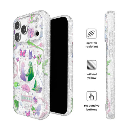 Wicked For Good Glitter iPhone Case
