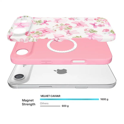 Posie Pink Bow iPhone Case