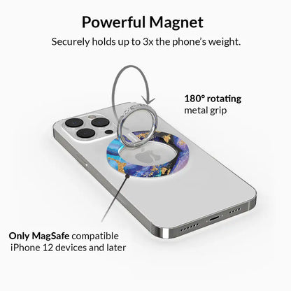 Galaxy Glitter MagSafe Grip Ring