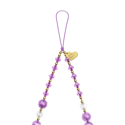 Amethyst Gemstone Phone Charm