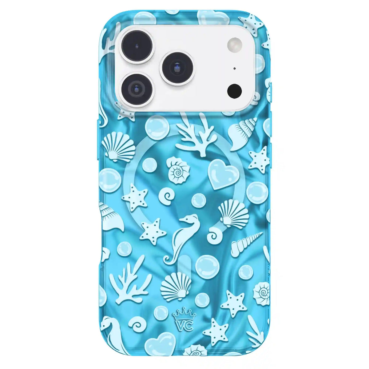 Aquamarine Holo iPhone Case