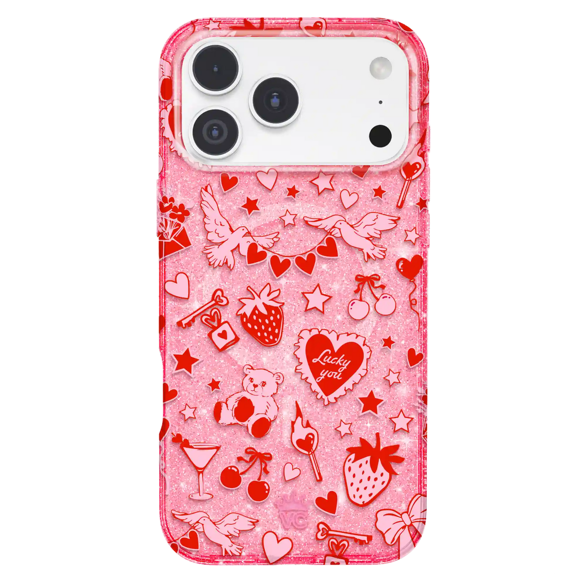 Be Mine Glitter iPhone Case