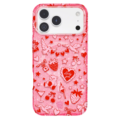 Be Mine Glitter iPhone Case