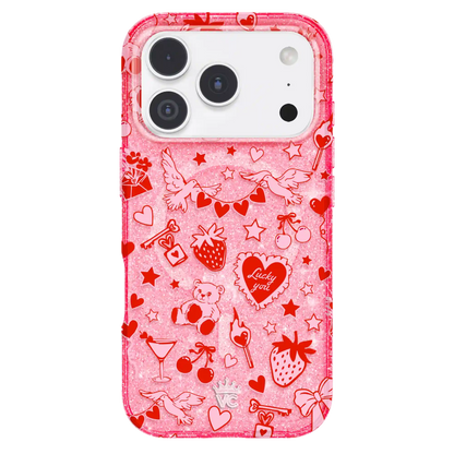 Be Mine Glitter iPhone Case