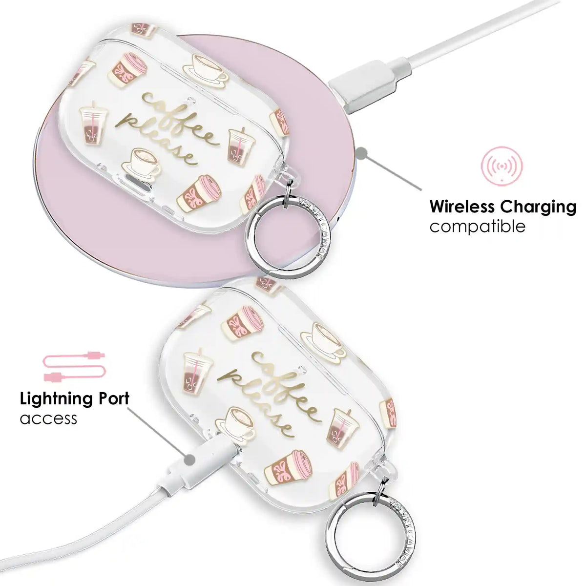 Coffee Please AirPod Case