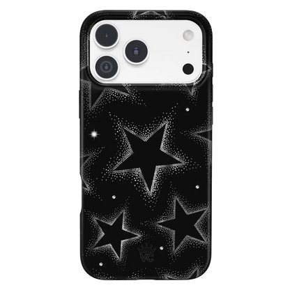 Crystal Chrome Stars iPhone Case