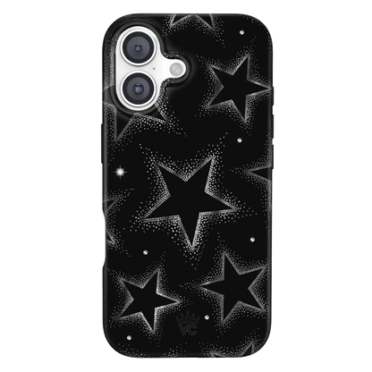 Crystal Chrome Stars iPhone Case