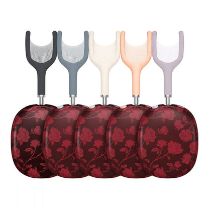 Dark Cherry Floral AirPod Max Case