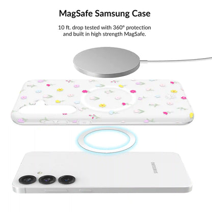 Dreamy Meadow Floral Samsung Bundle Set