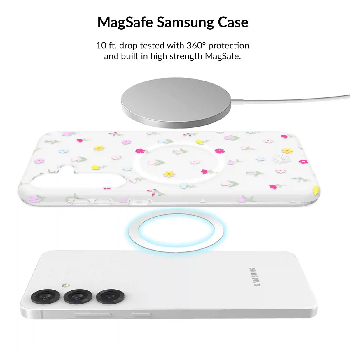 Dreamy Meadow Floral Samsung Bundle Set