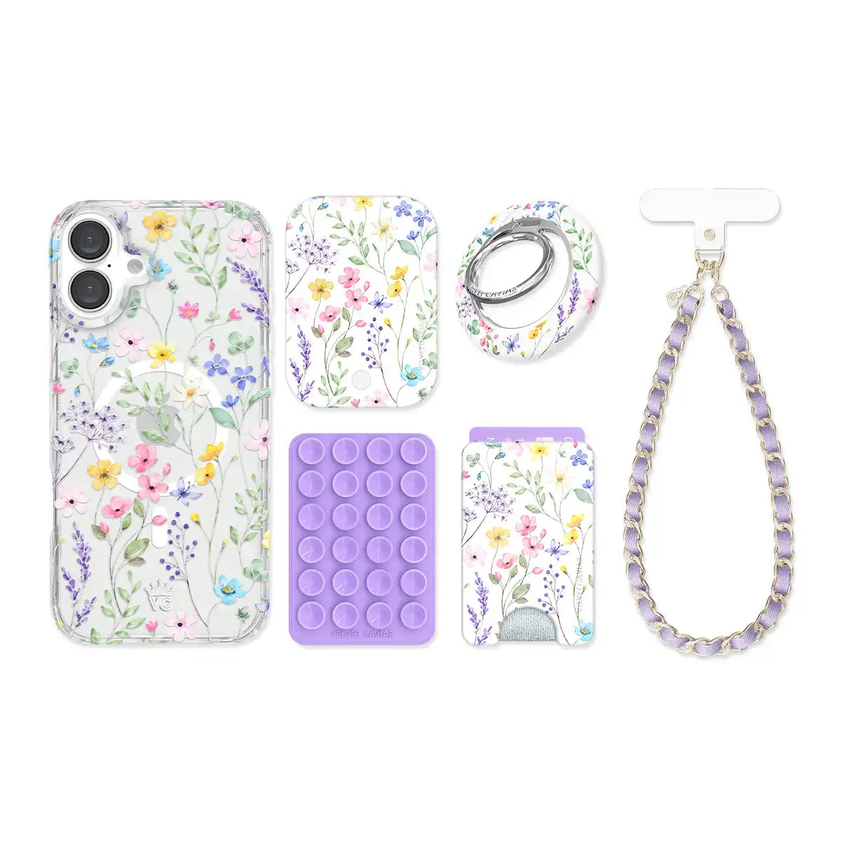 Enchanted Floral iPhone Bundle Set