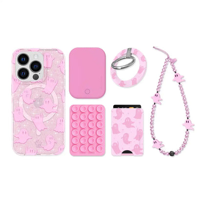 Ghosted Pink iPhone Bundle Set
