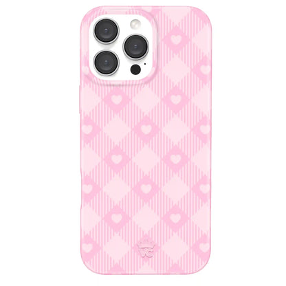 Dolly Pink Gingham iPhone Case