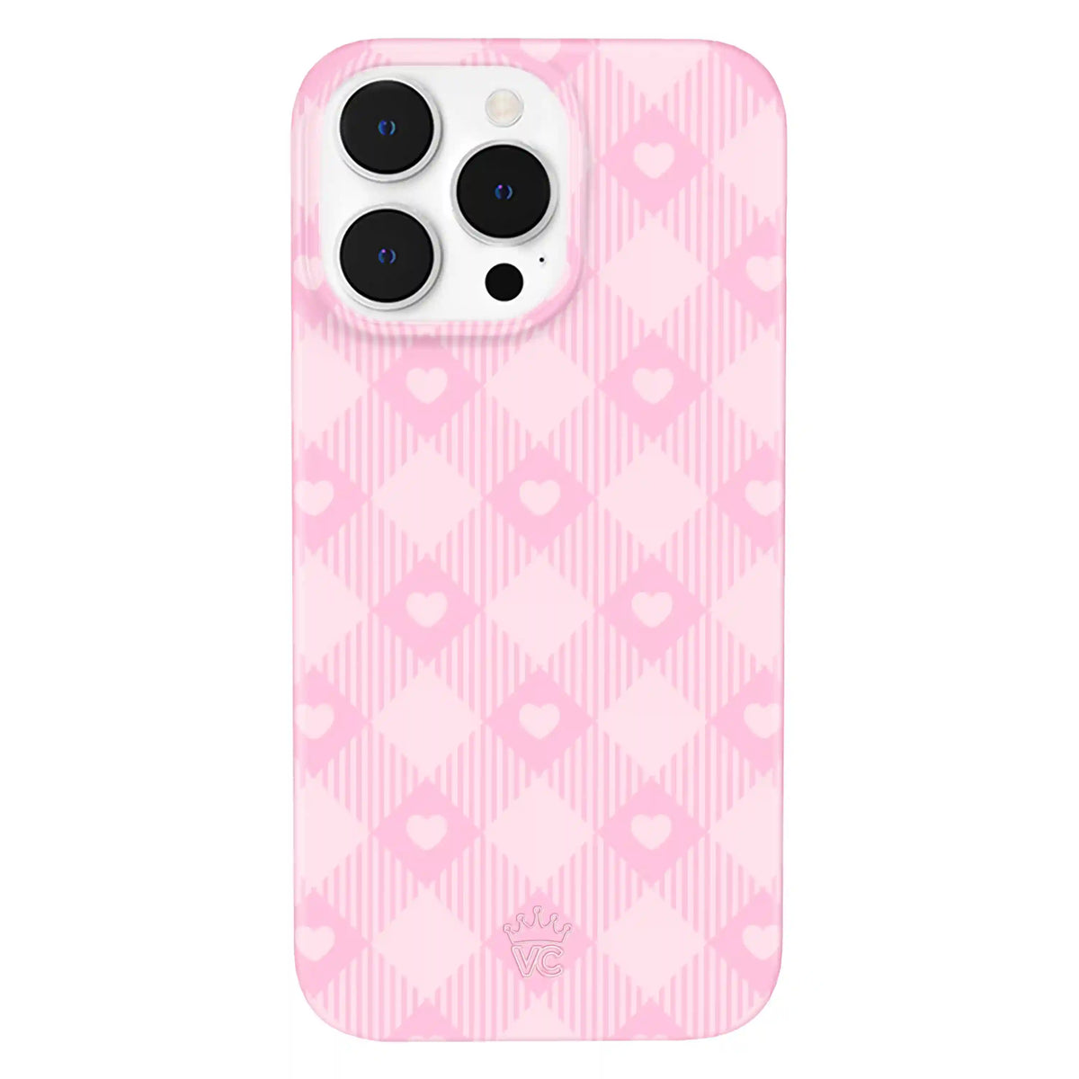 Dolly Pink Gingham iPhone Case