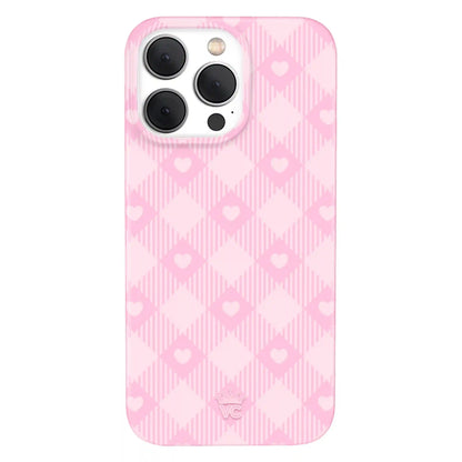Dolly Pink Gingham iPhone Case